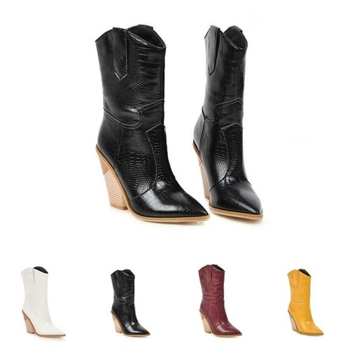 chunky cowboy boots